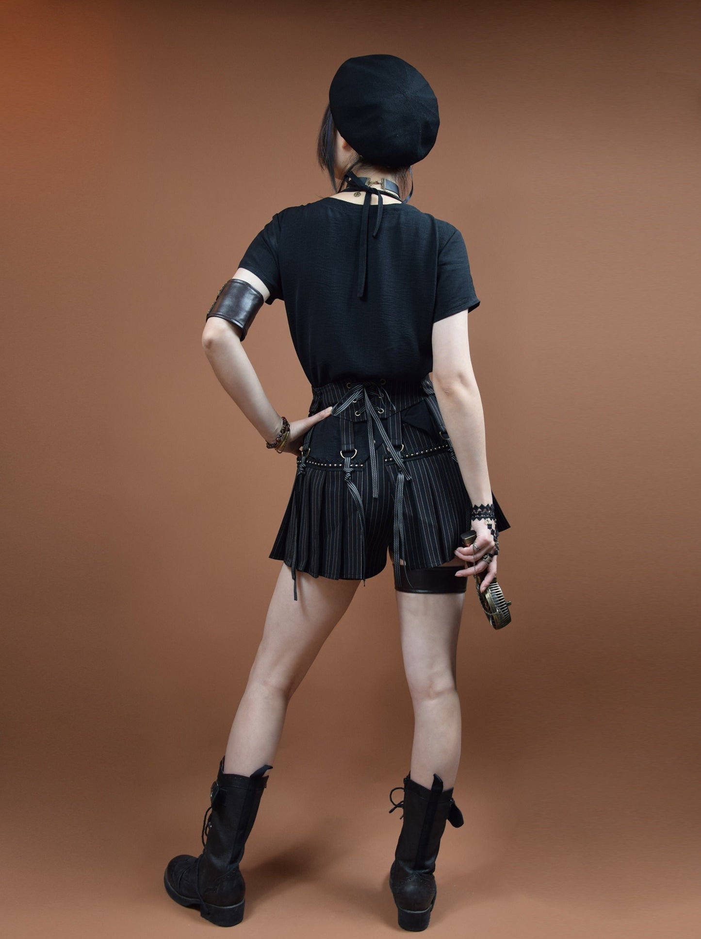 アシメフリルカジュアルトップス