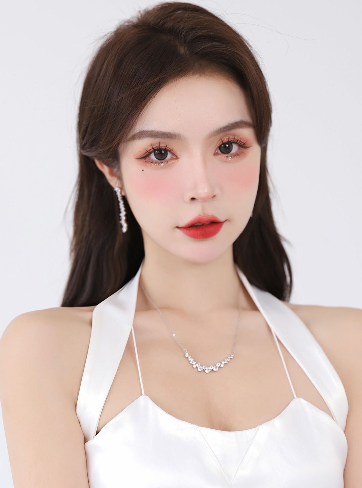 Star silver necklace