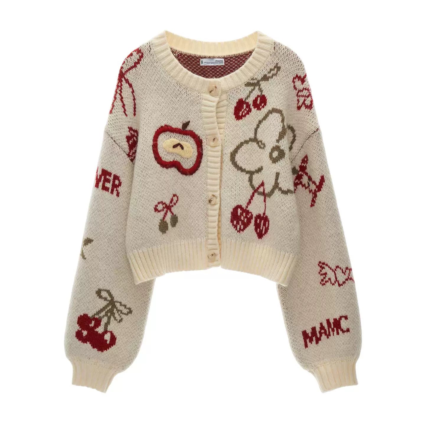 Pony Design Zip Sweater