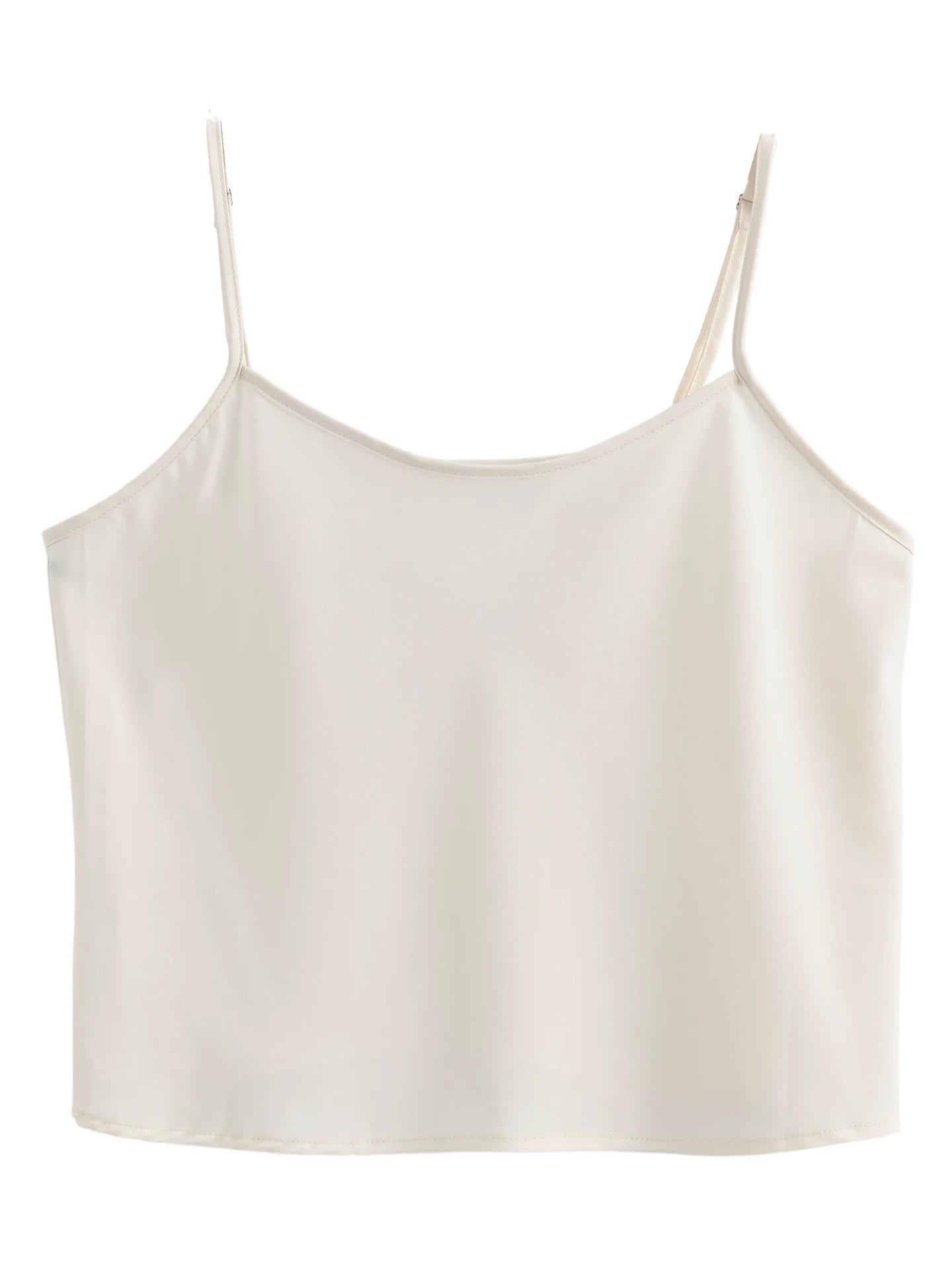 ソリッドカラーキャミソール