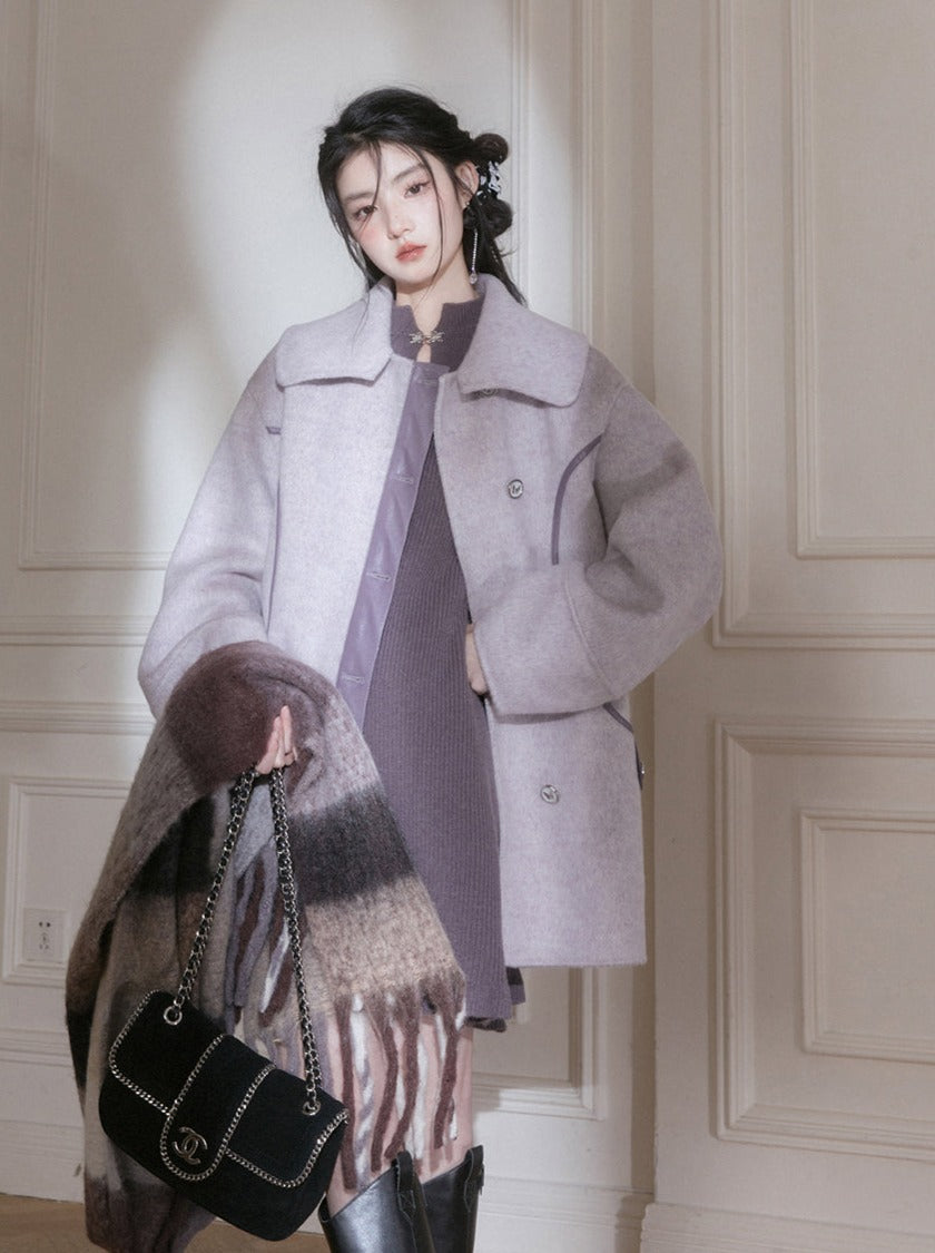 ビューティーシルエットビックカラーコート