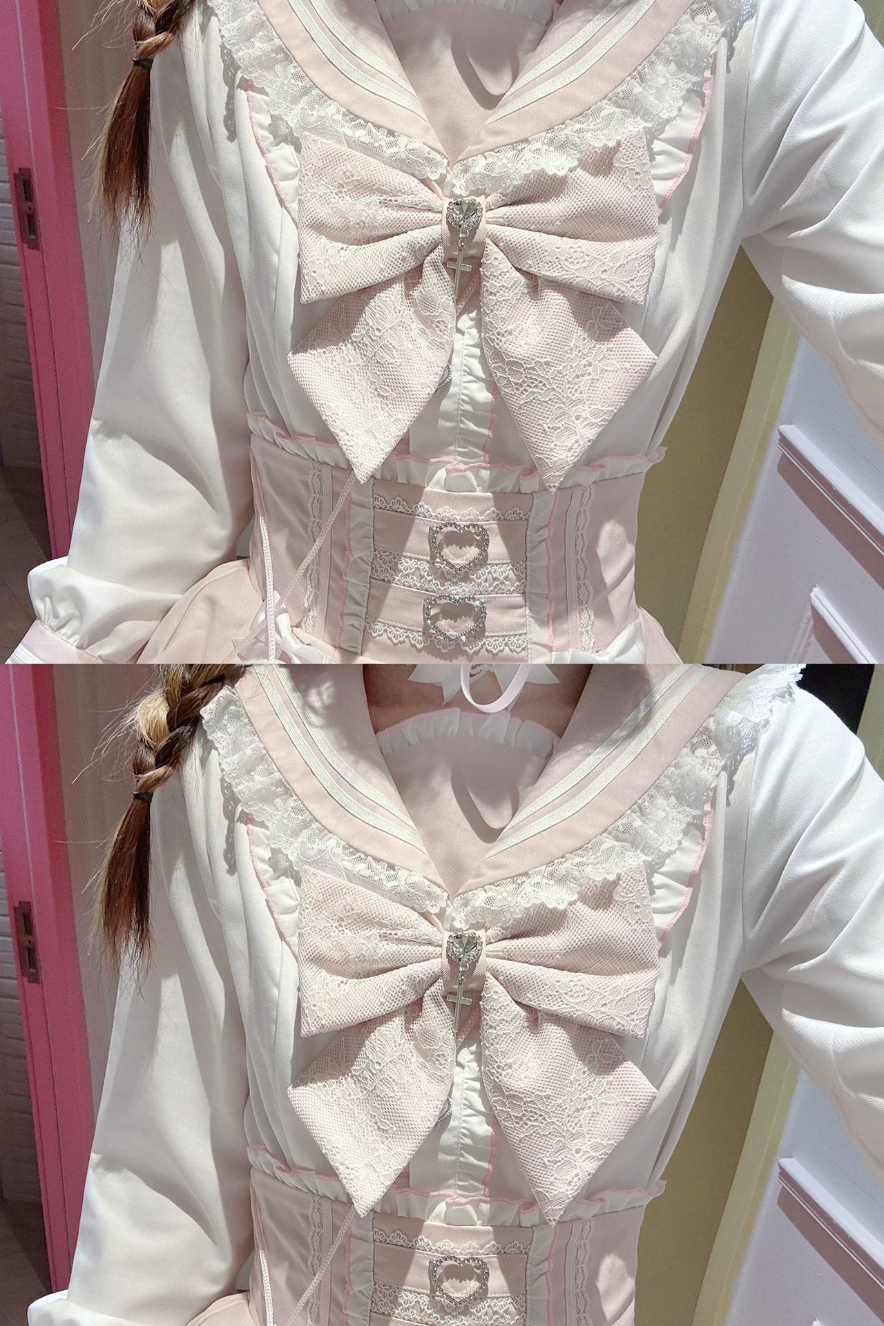 Süßes Spitzenkleid + Rock