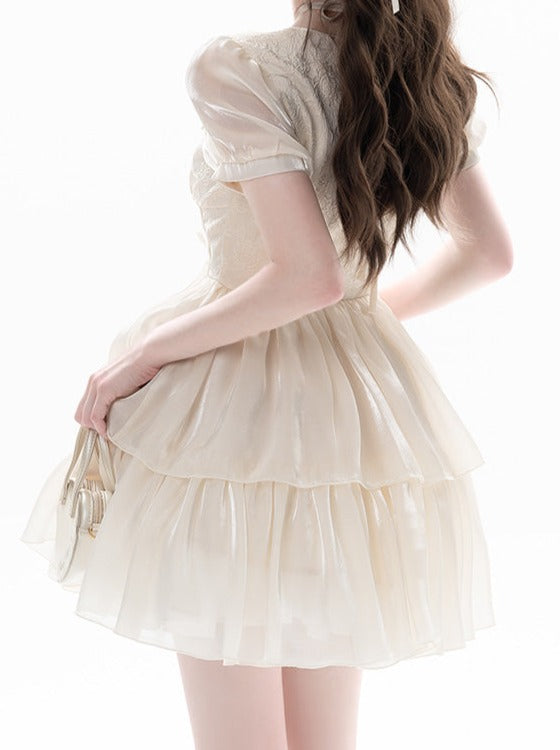 法国jacquard公主连衣裙