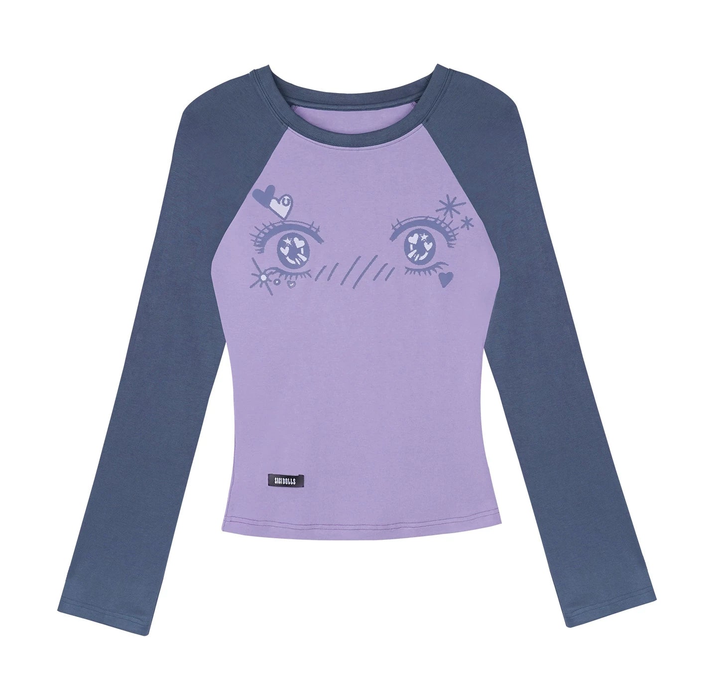 Comic Eye Raglan Blouse