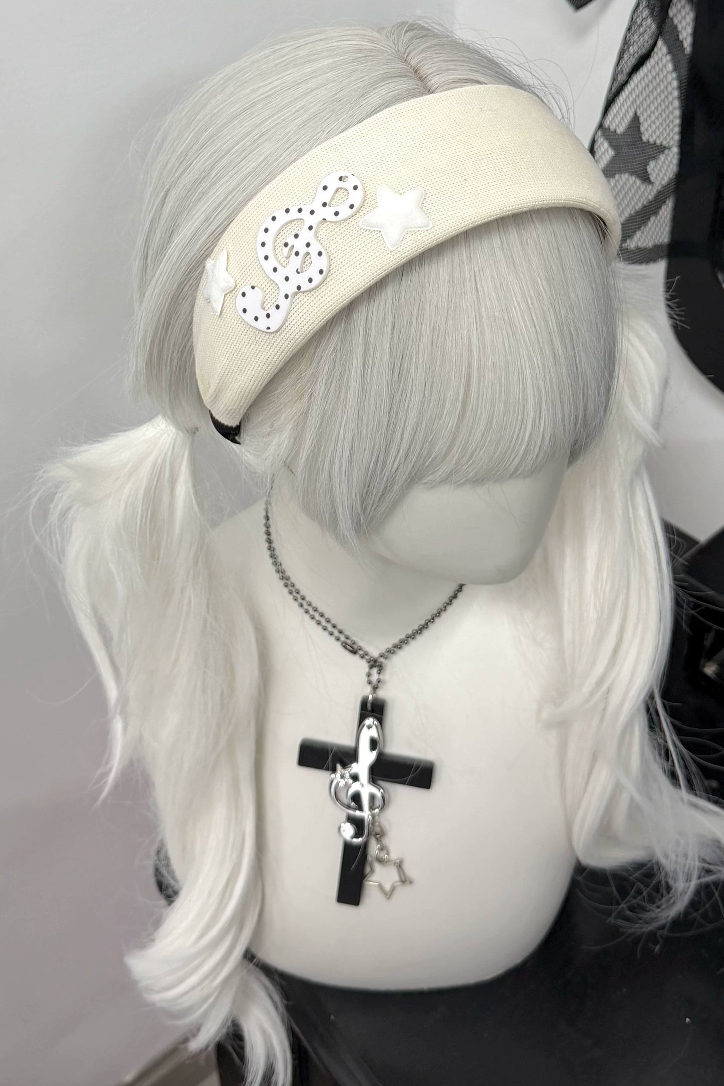 Serre-tête motif notes de musique