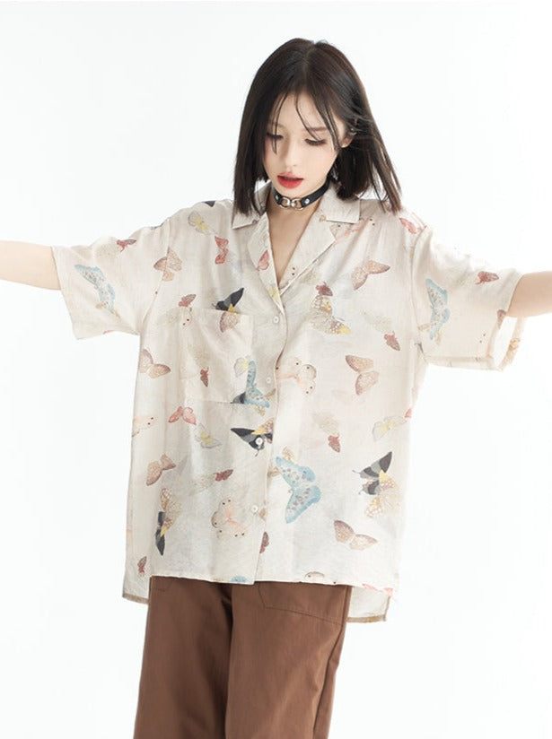 Butterfly Summer Retro Shirt