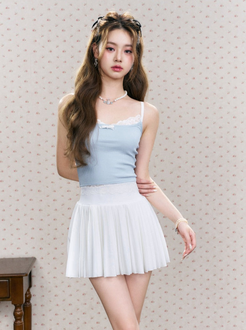 レースリトルリボンキャミソール