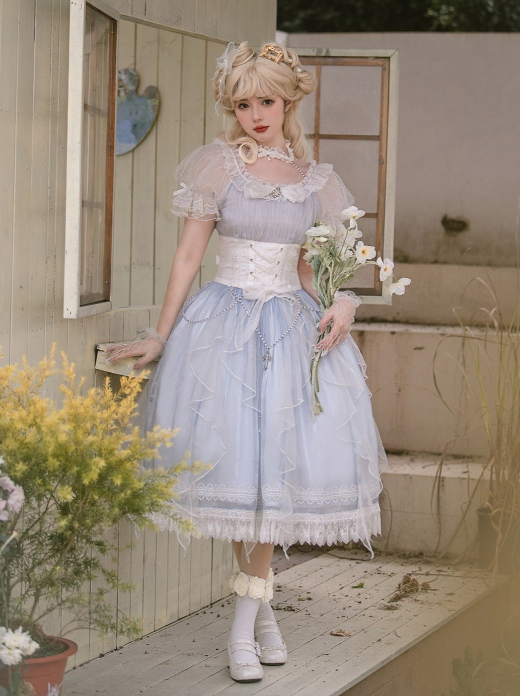 Princess Flower Wedding Gorgeous Tea Party Dress