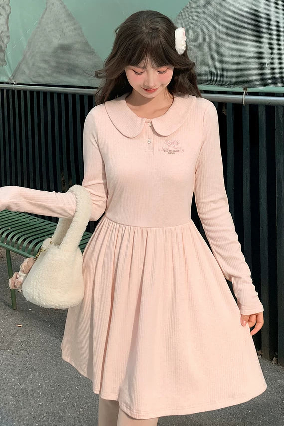 スウィートドールニットドレス
