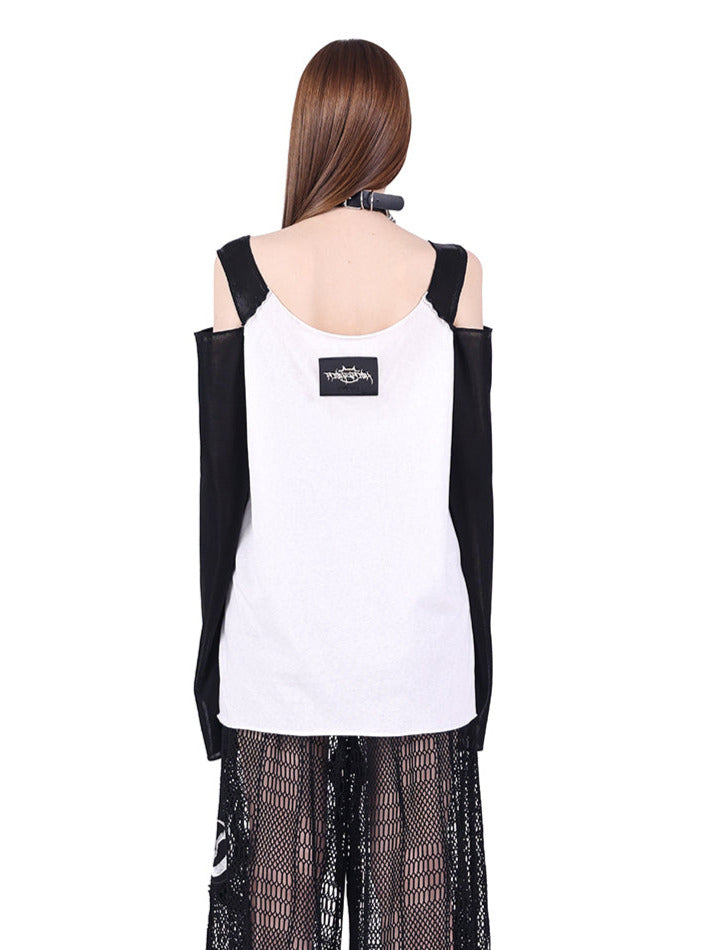 팬크릭프린트오프셔널다이아세레사블T 샤츠