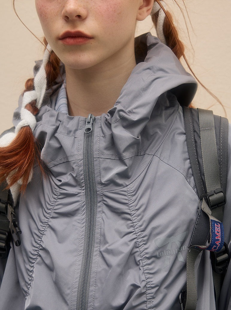 フレンチスポーティーアウトドアモードジャケット