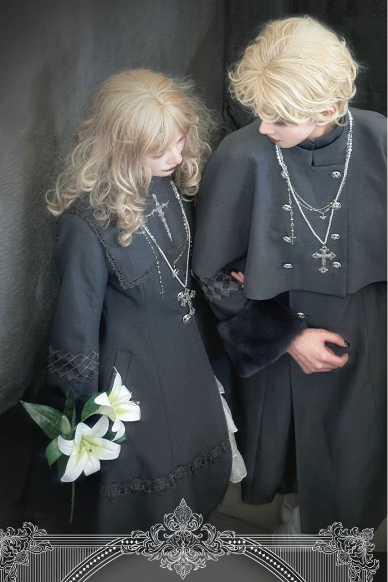 【予約商品】ゴシックロリータハット+ネックレス+ブローチ