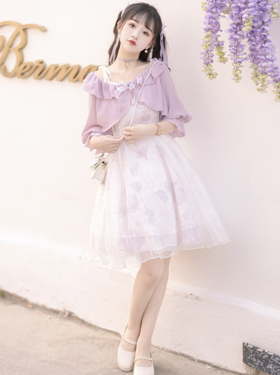 原创正品萝莉塔优雅公主裙花朵婚纱日常甜美韩服韩元素萝莉塔礼服夏装