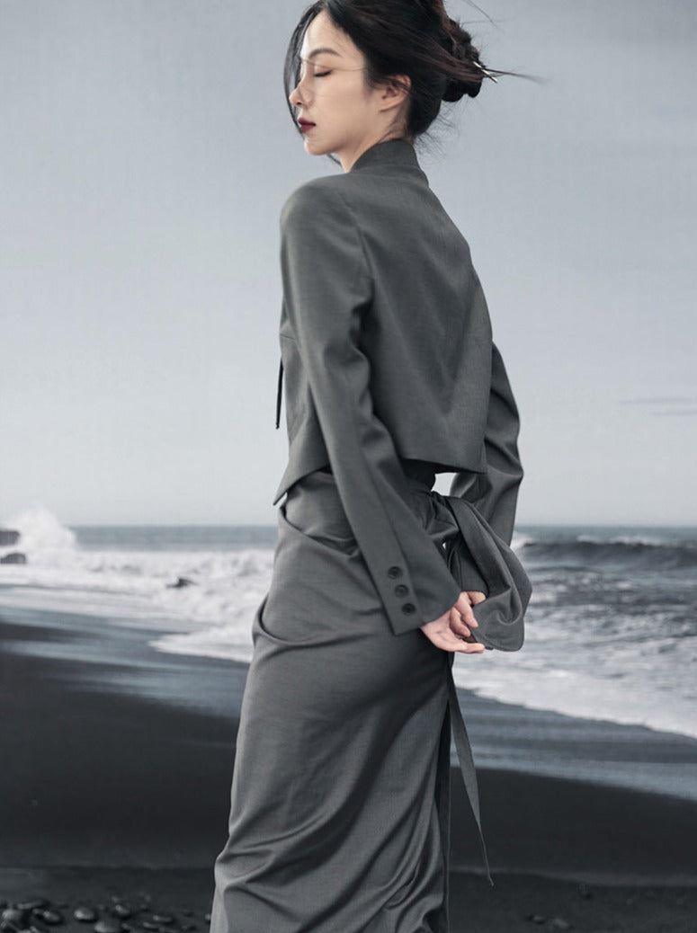 シックモードチャイナショートジャケット