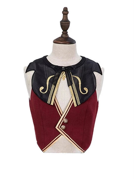 Klassisches Dirigentenhemd Bestickter Jacquard-Rock Set-up