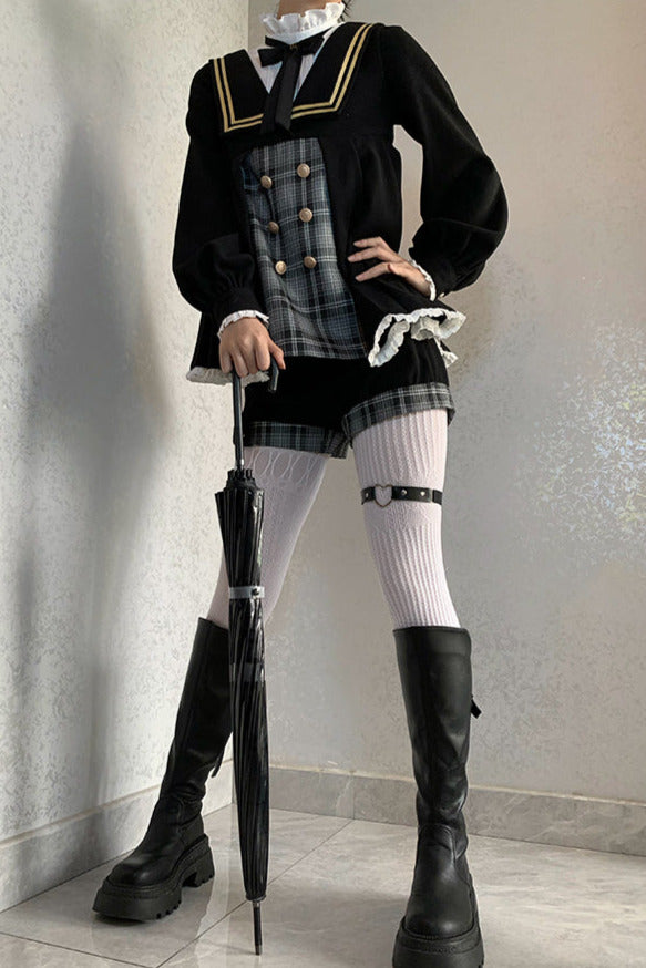 スコーピオエンブロイダリープリンスカレッジスタイルスーツ