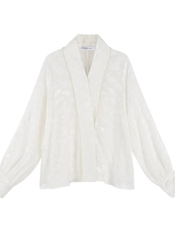 차이나 플리츠 스커트 + 오버 가운