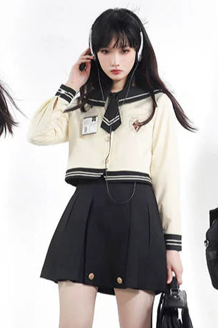 レトロセーラー制服セットアップ