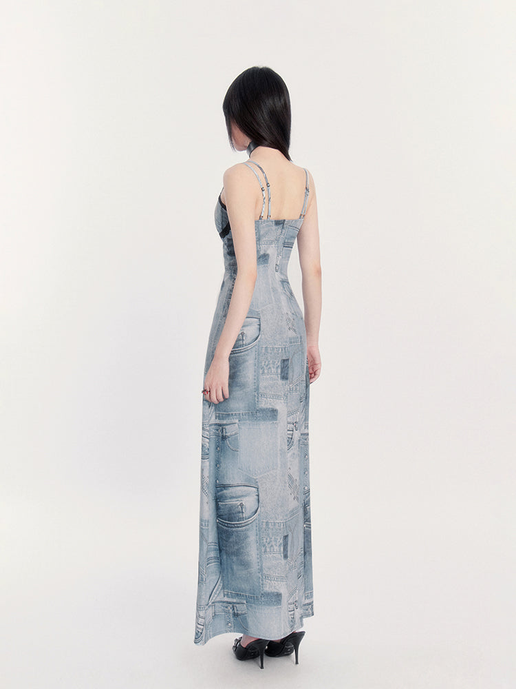 ミレニアルホットガールレトロキャミソールワンピース