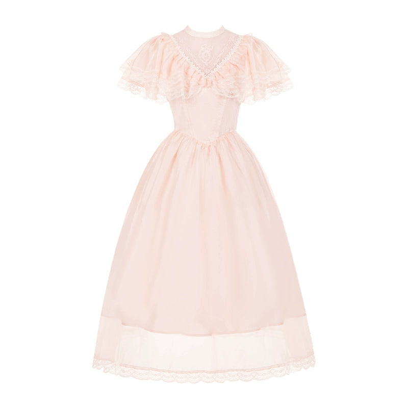 ツインエドワードカラーロリータドレス