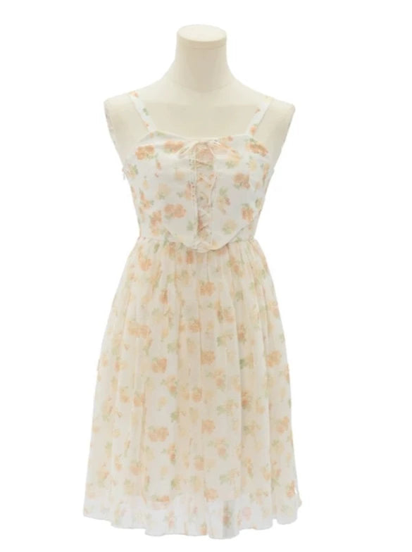 Rüschenoberteile + Sommerblumenkleid