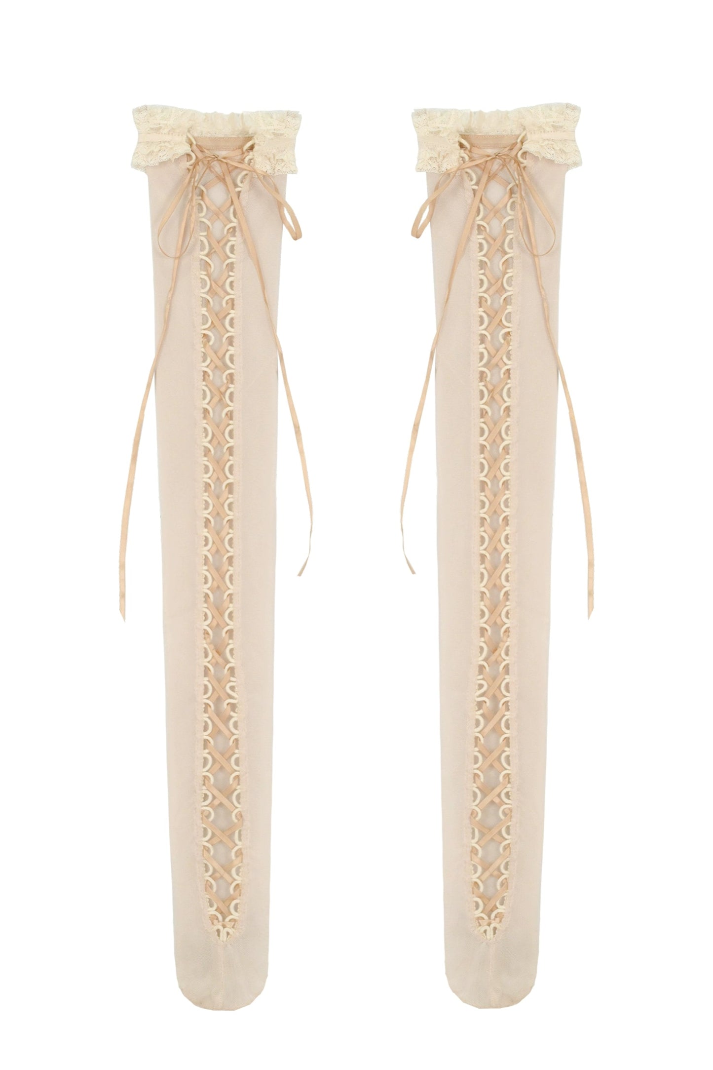 レースアンティークエレガントリボンスカート