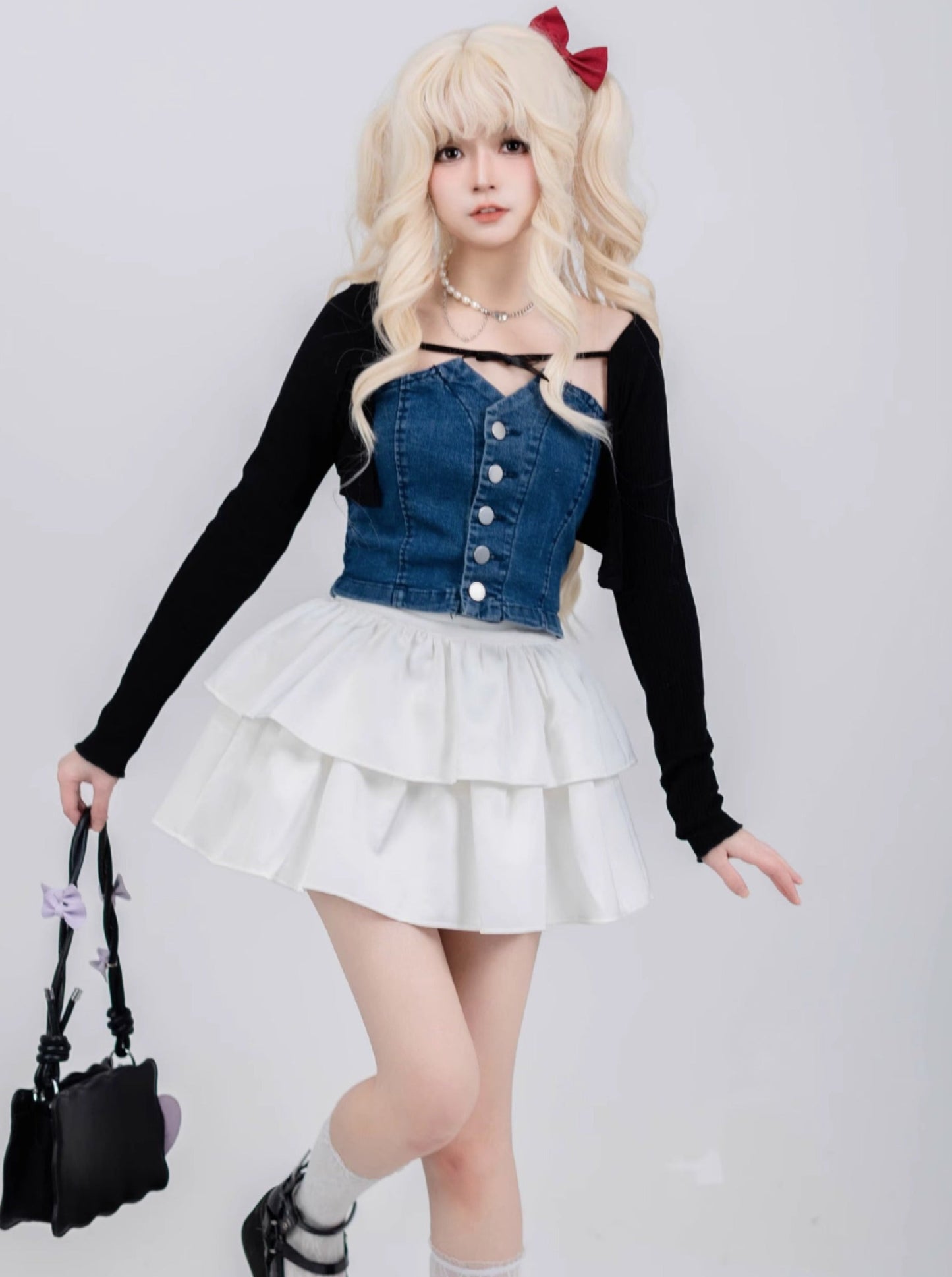 Cute Cake Puff Ballet Skirt