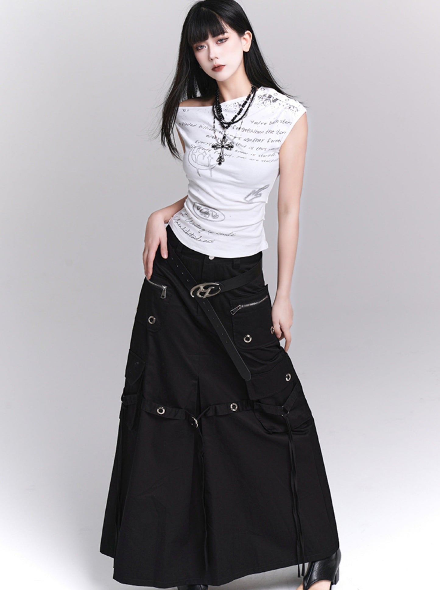 Ghost Girl Off-Shoulder Tops