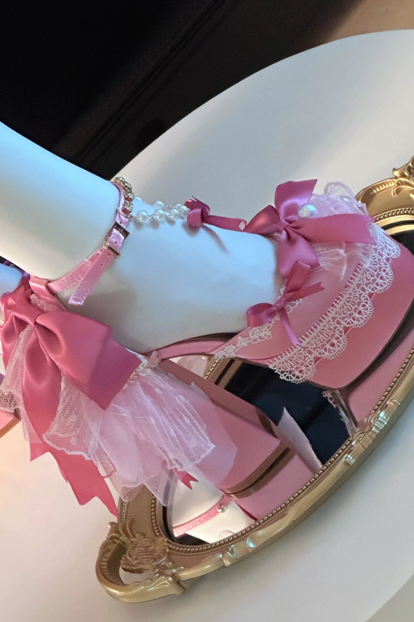 Loli Girl Ribbon Shoes