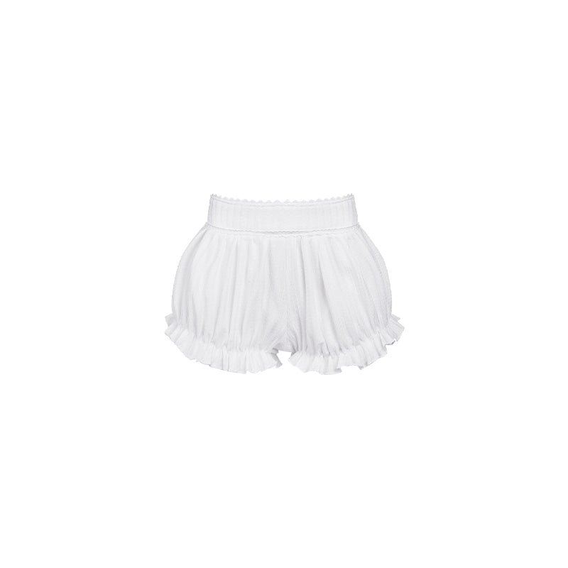 Vestido a la luz de la luna de coco para adolescentes (con lazo) + shorts bombachos