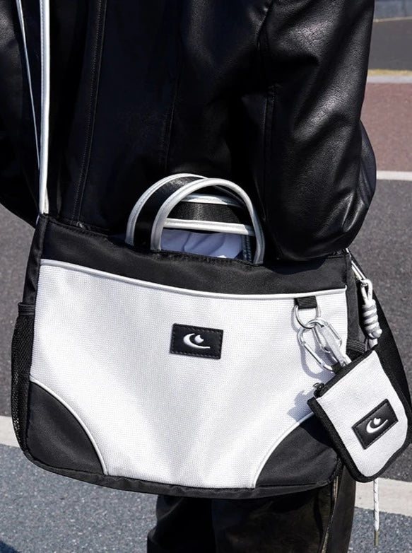 Square logo big 2wey bag