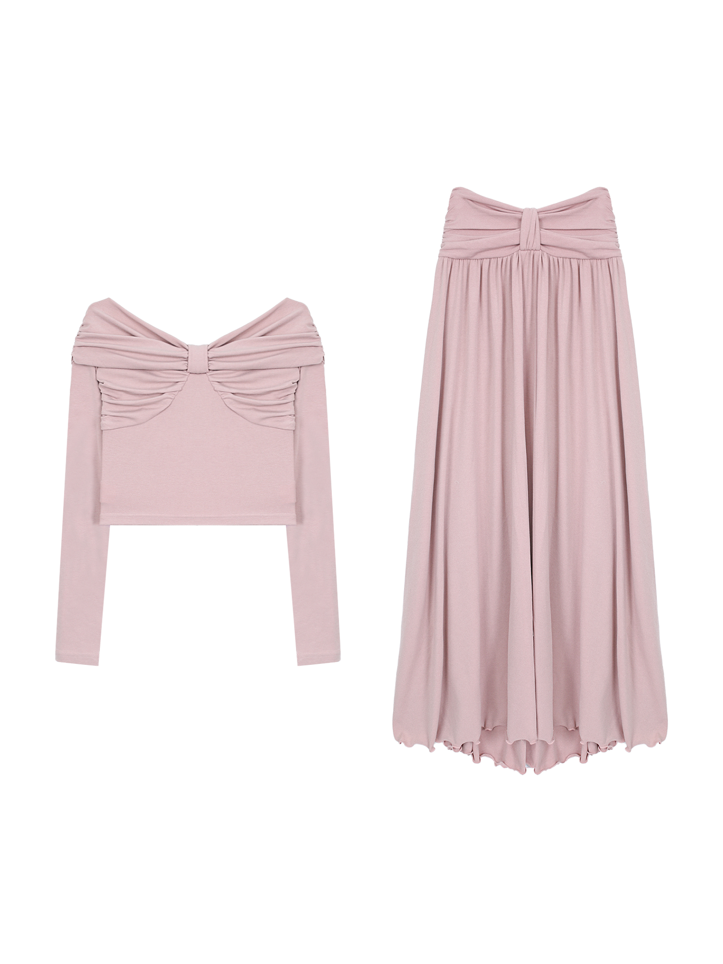 Cherry Blossom Romance Skirt Set