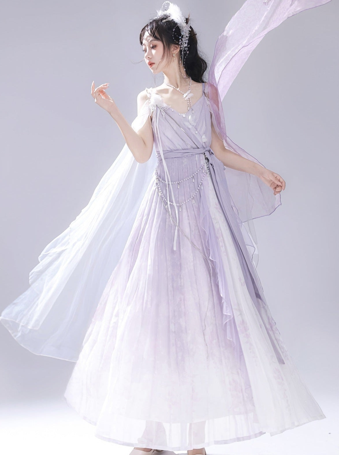 Chinese-Style Elegant Fairy Long Dress Belchic Chinese-Style Elegant Fairy Long Dress Belchic