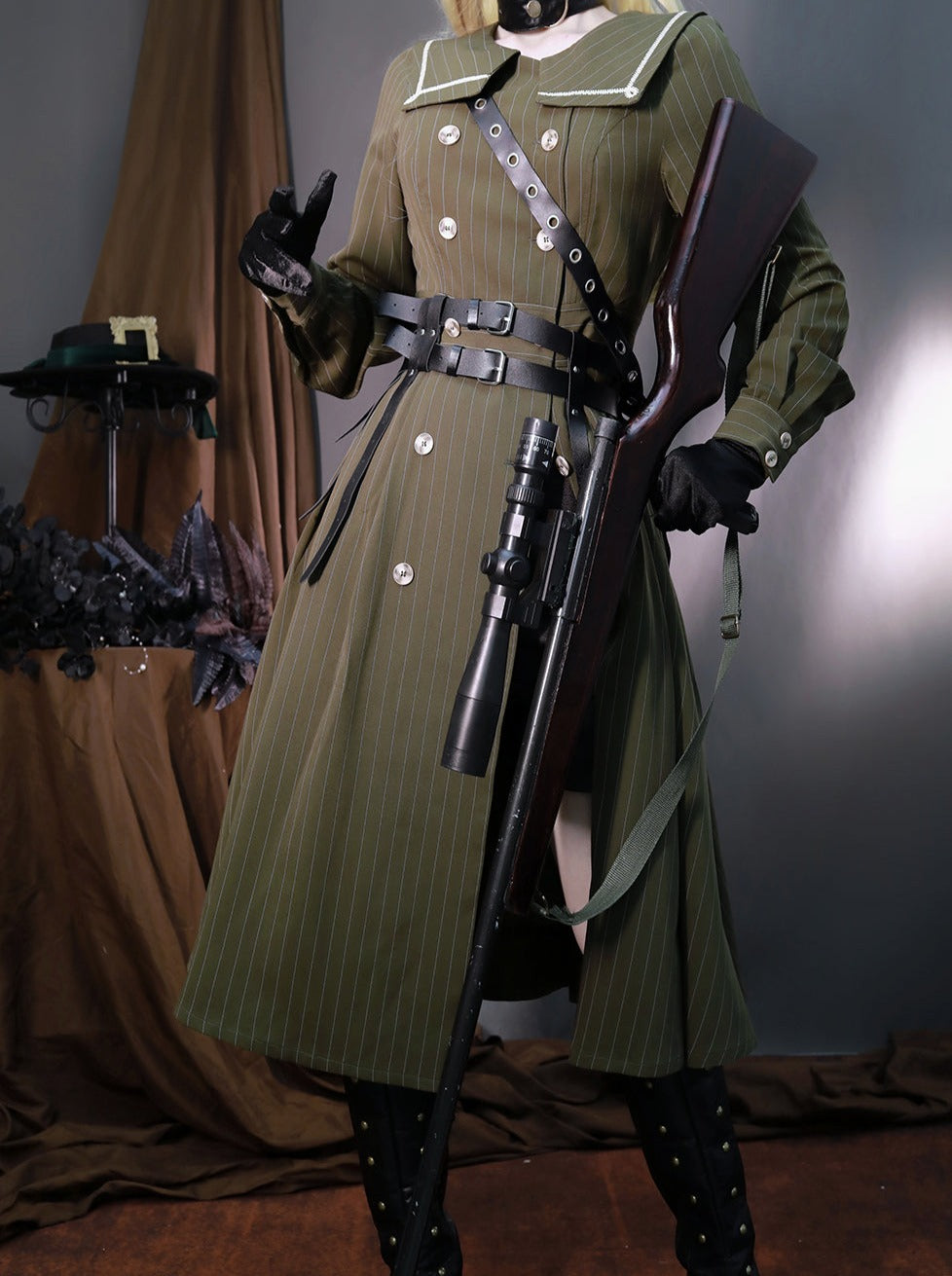 レトロクラシカルカレッジワンピース