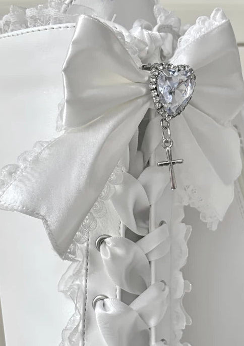 ナイトダークレースアップブーツ