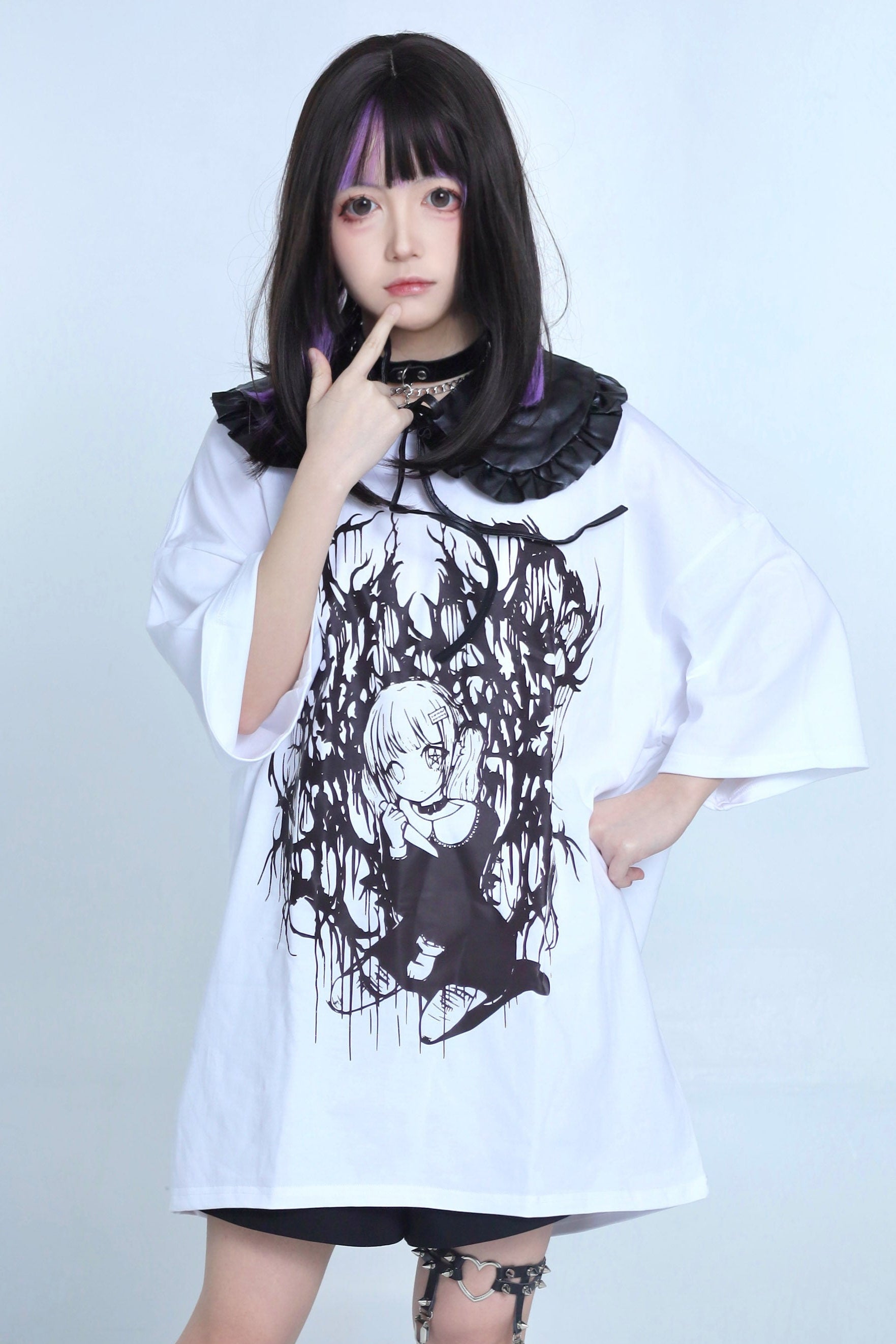 地雷セーラーオーバーTシャツ – Belchic