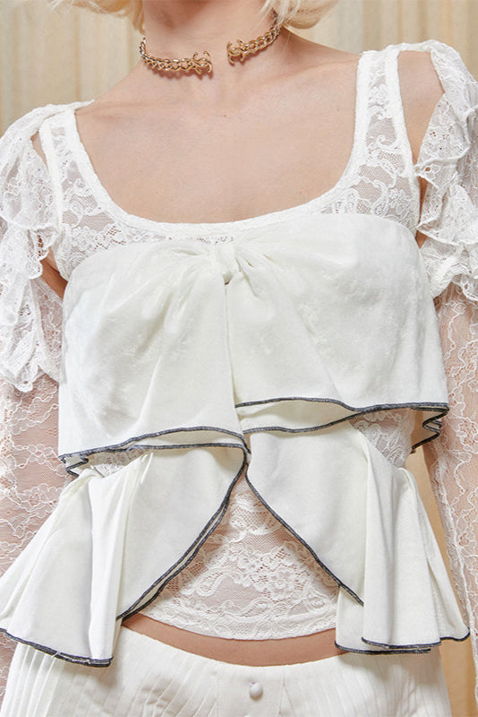 Ribbon Sweet Tube Tops + Inner Tops