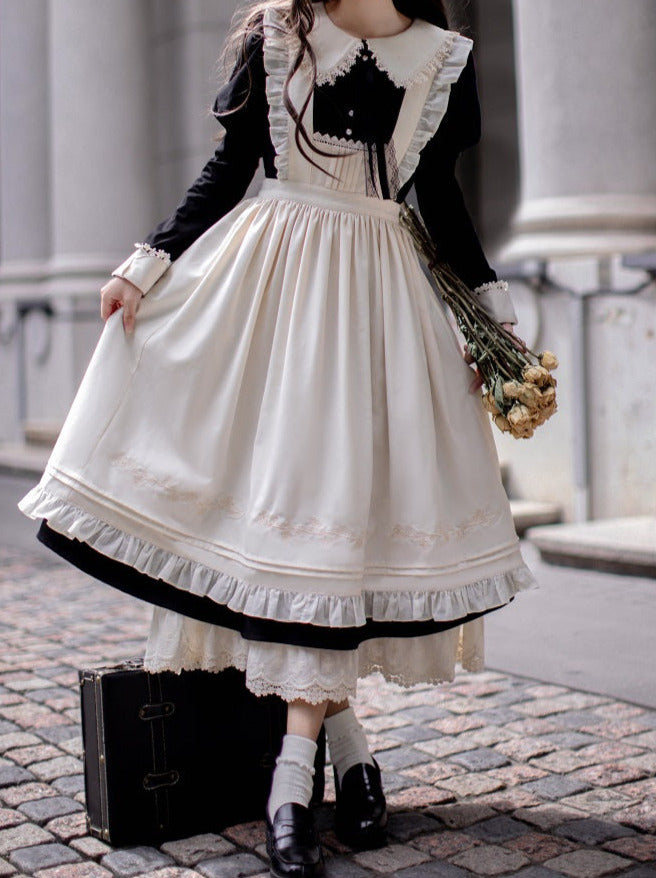 Angelina Retro Elegant Maid Dress Set Belchic Angelina Retro Elegant Maid Dress Set Belchic