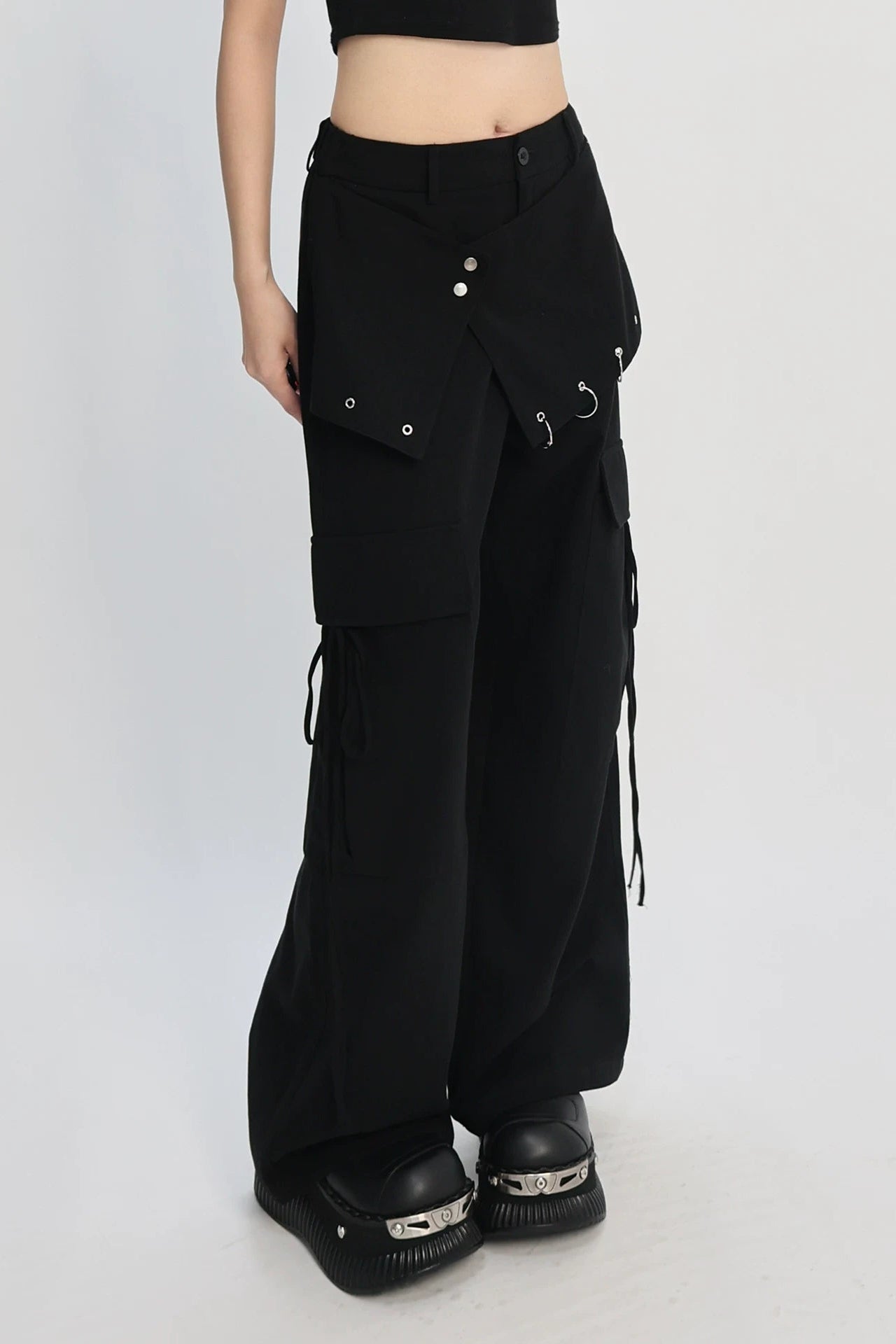 Casual Dark Punk Pants