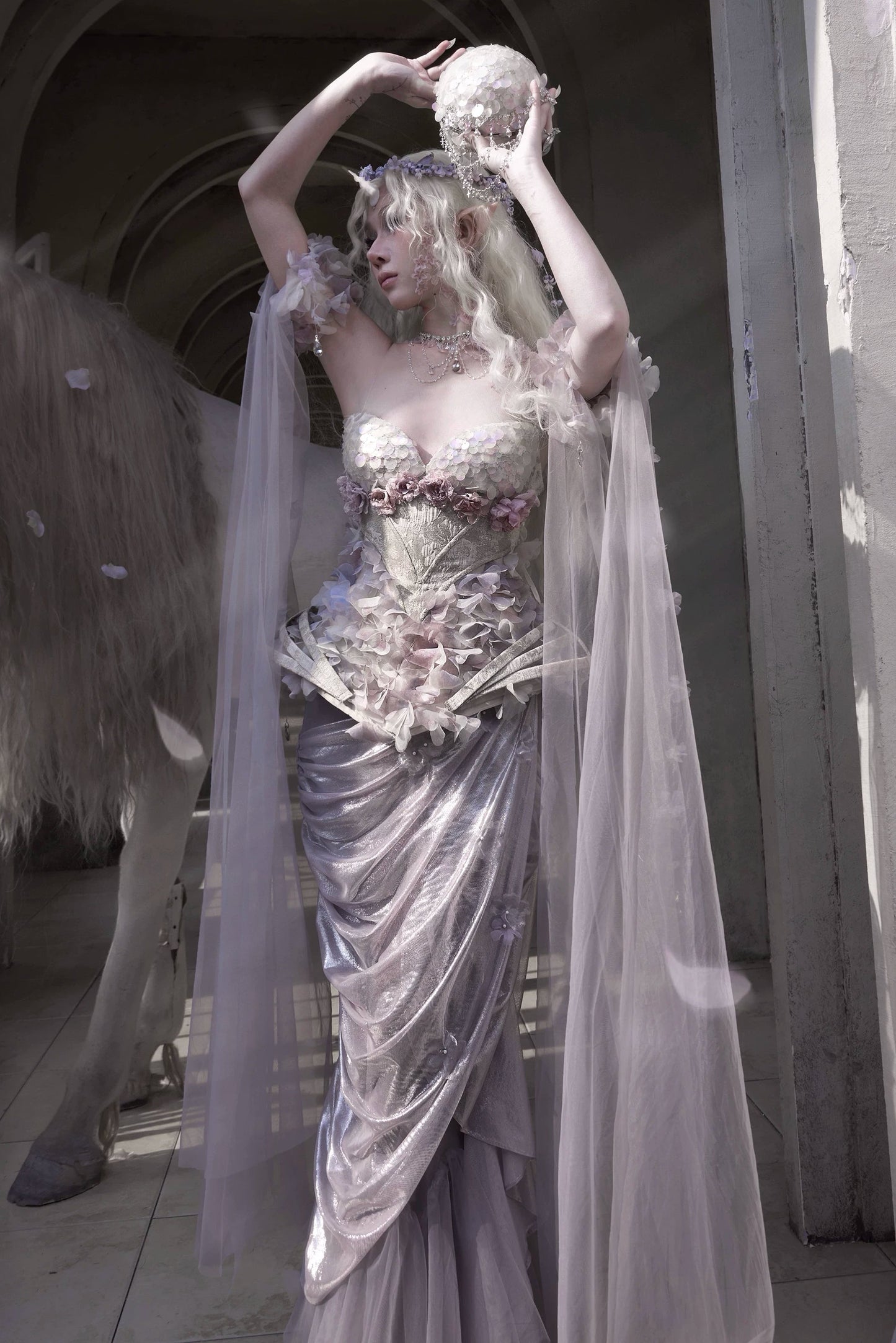 ムーンライトフェアリーマーメイドスカート