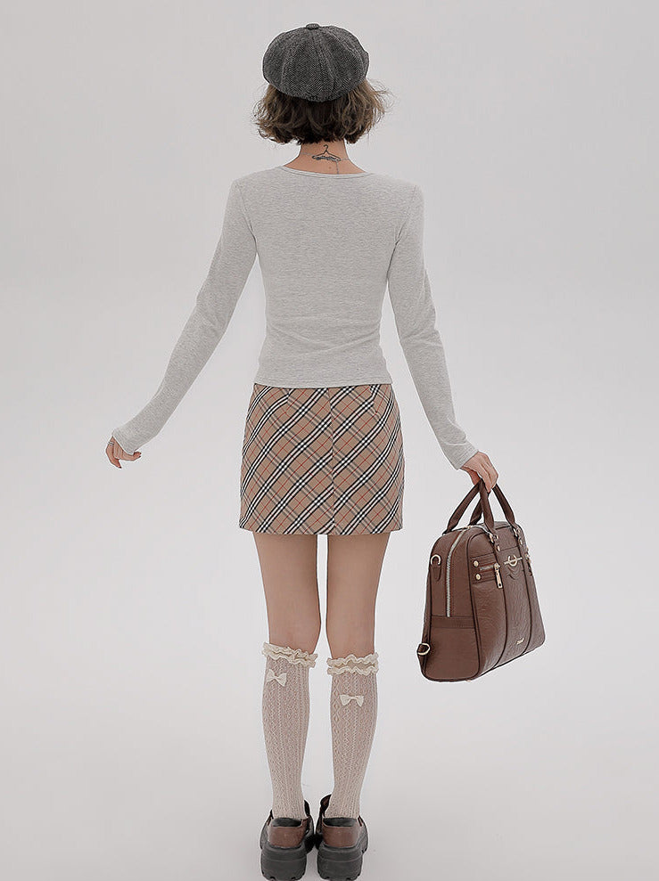 ピュアディザイアレースカラースリムロンT