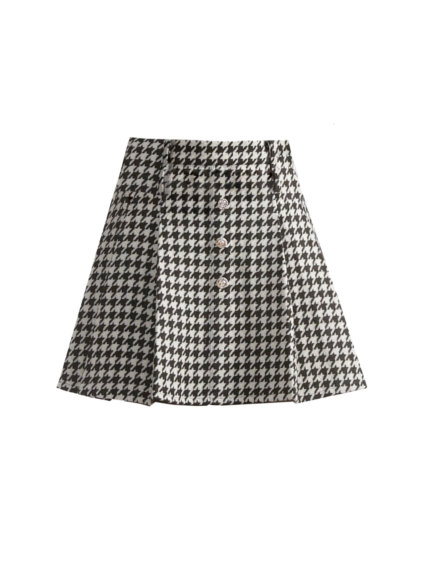 フレンチガーリーシックジャケット+千鳥フレアスカート