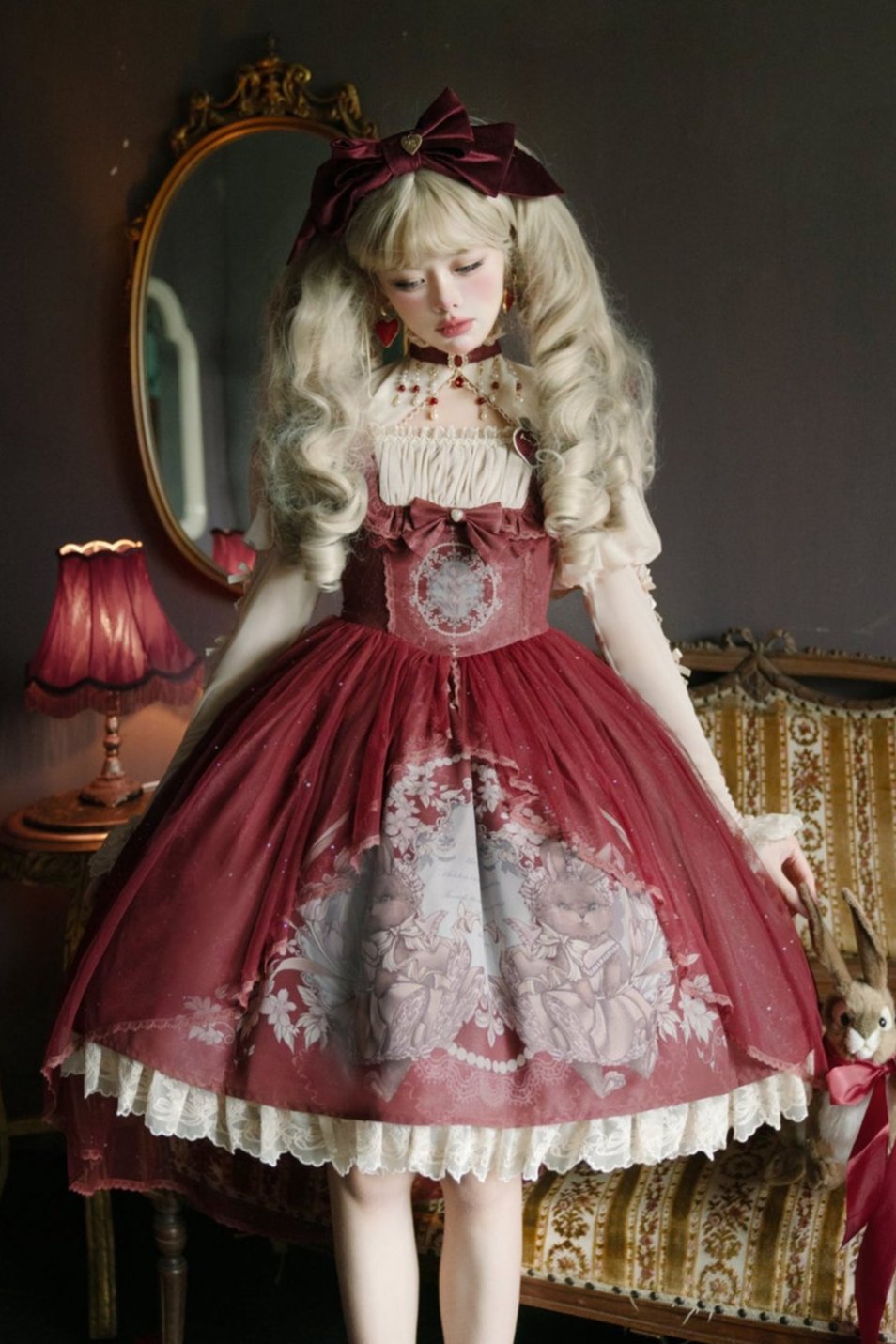 new years dress long sleeve Lolita New Year Long Sleeve Set – Belchic