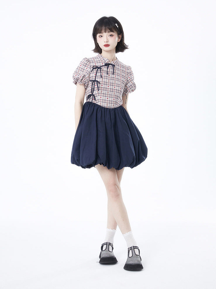 China check decoration Balunless