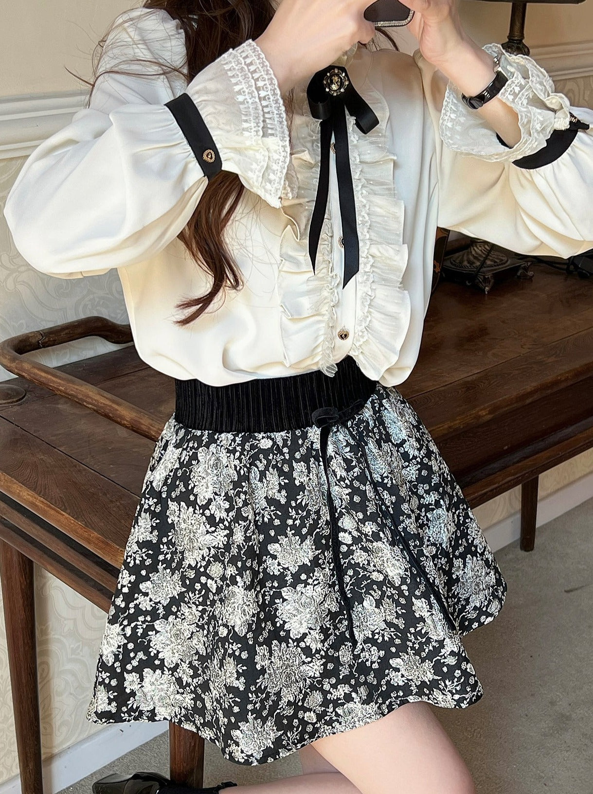 ムーンライトシックスイートフレアスカート