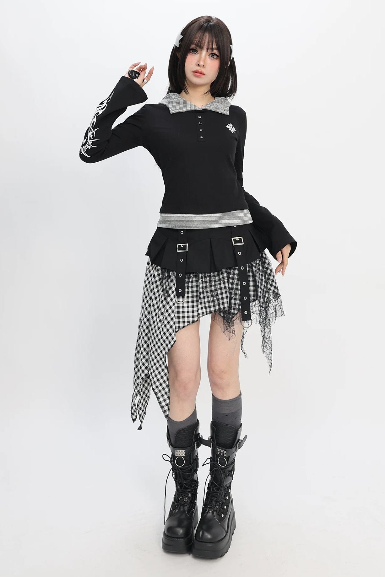 Wish Graffiti Hooded Top