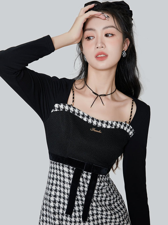 스퀘어넥 시크 프렌치 디자인 셋업