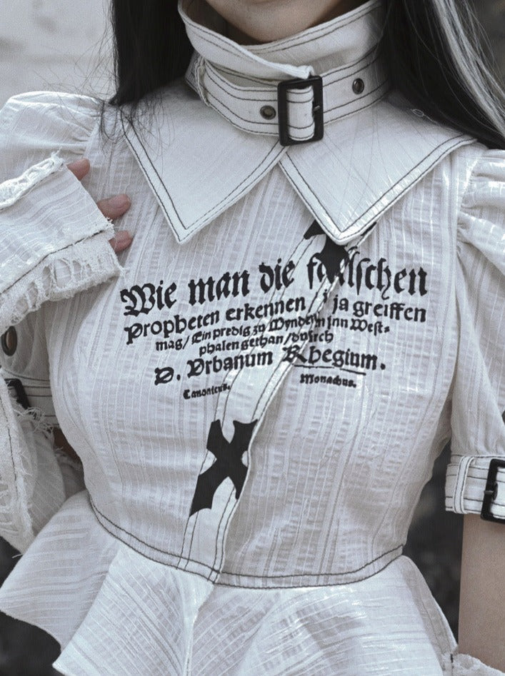 Subculture High Color Punk Tops