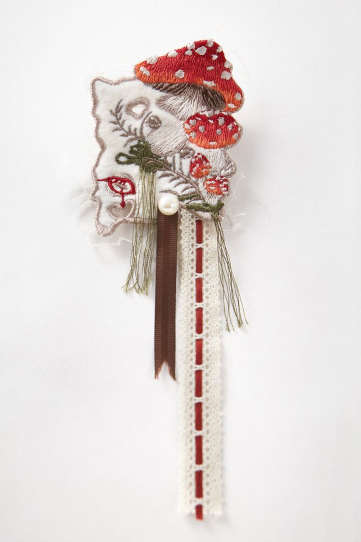 【予約商品】和風キノコダークスイートロリータジャンパースカート+ガウン+アクセサリー