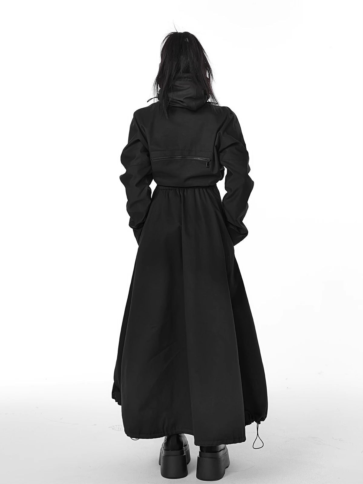 スポーティオーバーサイズアンブレラスカート